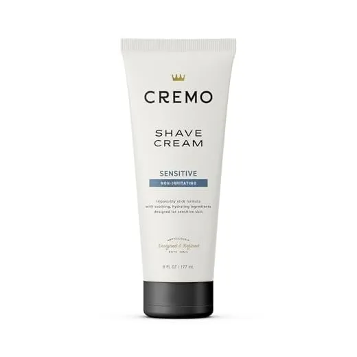 Cremo Sensitive Shave Cream, 6 Fl Oz