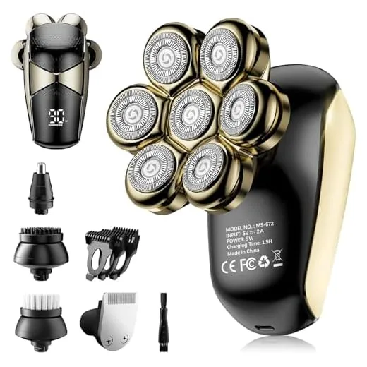 Shpavver 5-in-1 Electric Razor