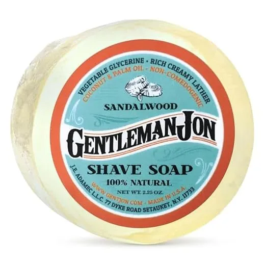 Elevate Grooming with Sandalwood Shave Soap