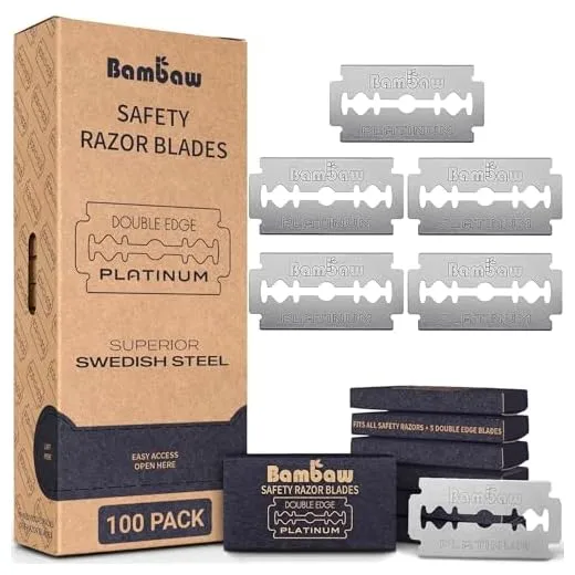 Bambaw Safety Razor Blades | 100 Pack