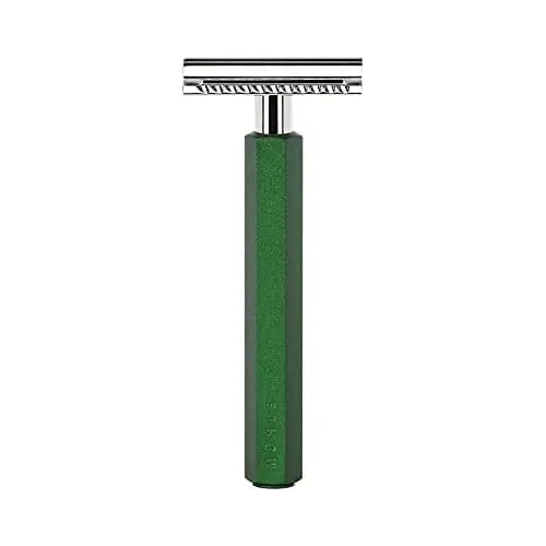 MÜHLE HEXAGON Forest Double Edge Safety Razor (Closed Comb) For