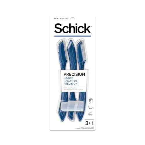 Schick Precision Razor â€” Precision Razor for Men, Edging Razors,