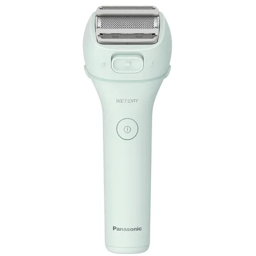 Panasonic Electric Shaver for Women Legs & Body, Wet & Dry Cordless Electric Razor with Bikini Trimmer Attachments, 3 Hypoallergenic Blades, Perfect for Travel, Shower and Everyday Use - ES-WL...