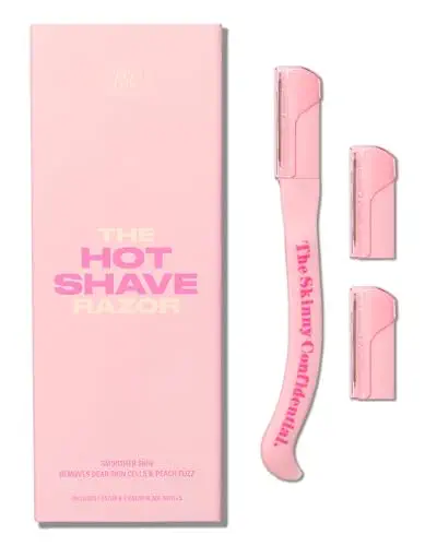 The Skinny Confidential Hot Shave Dermaplane Razor - Gentle &