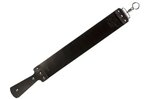 3" Razor Emporium English Bridle & Canvas Straight Razor Strop