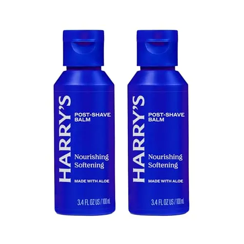 Harry’s Post-Shave Balm for Men with Aloe – 3.4 fl oz (2 Pack)