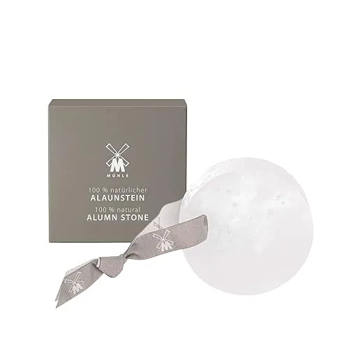 MÜHLE Alum Block - All Natural Aftershave, Antiseptic, Helps Heal