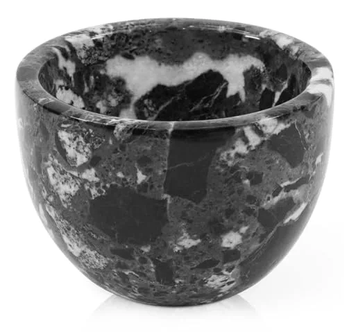 Radicaln Marble Shaving Bowl for Men, 3" Stone Bowl for Shaving Cream