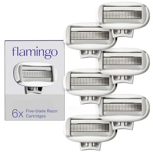 Flamingo Women's Original Razor Blade Refill Cartridges for Women -