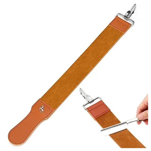 Straight Razor Strop Leather Sharpening Strap Barber Leather