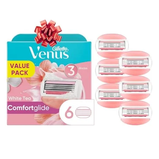 Gillette Venus ComfortGlide Refills with Gel Bar