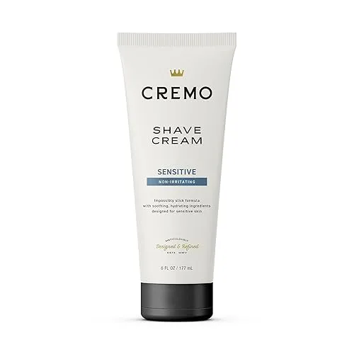 Cremo Sensitive Shave Cream, Astonishingly Superior Ultra-Slick Shaving Cream for
