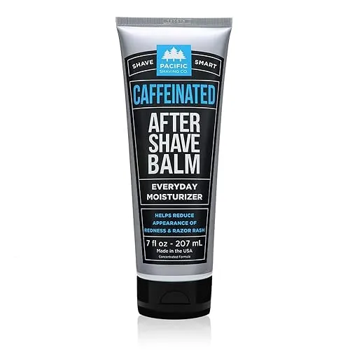 Pacific Shaving Company Caffeinated Aftershave, Men's Grooming Product - Antioxidant