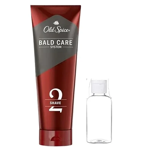 Old Spice Men's Bald Care System Step 2 Lather-less Shave