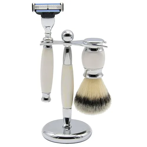 Union Razors SS2 Three Piece Shave Kit with Razor, Shaving