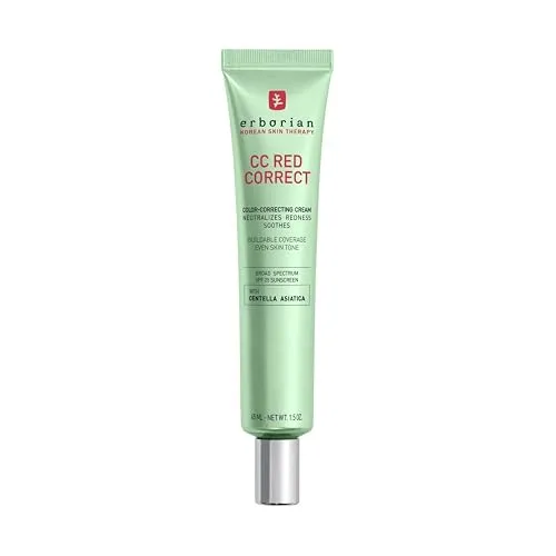 Erborian CC Red Color Correcting SPF 25 Green Pigment Cream,