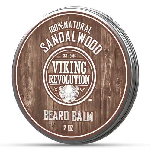 Viking Revolution Beard Balm - Sandalwood - 2 oz