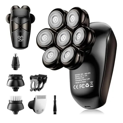 Shpavver 5-in-1 Electric Razor
