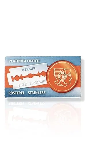 Merkur Razor Double Edge Razor Blades, MK-911, 10 Count (Pack