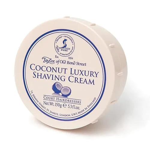Taylor of Old Bond Street Shaving Cream Bowl, Coconut, 5.3
