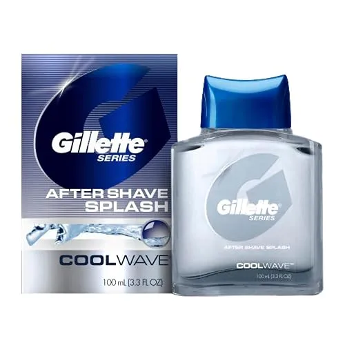 Gillette Series Cool Wave After Shave, Aftershave for Men, After