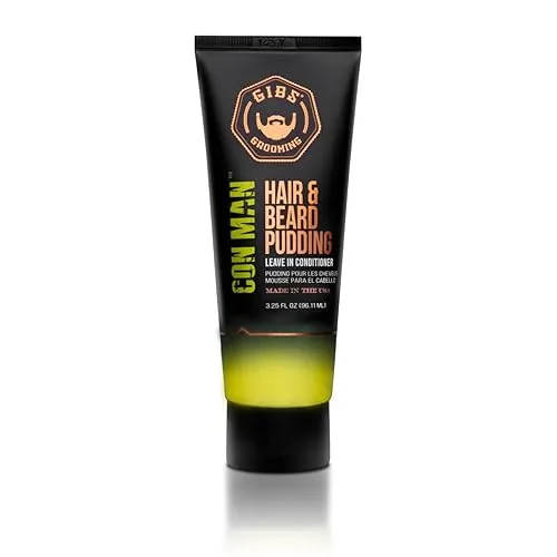 GIBS Con Man Hair & Beard Pudding - Leave In