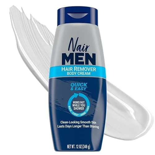 Nair Men Body Cream Hair Remover, Body Hair Removal Cream,