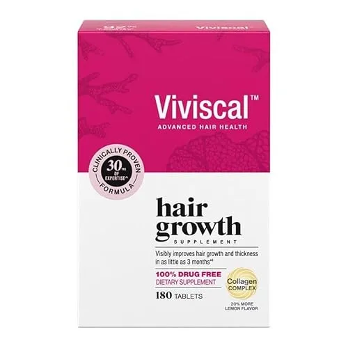Viviscal Hair Growth Supplements for Women, Thicker Fuller Hair Support