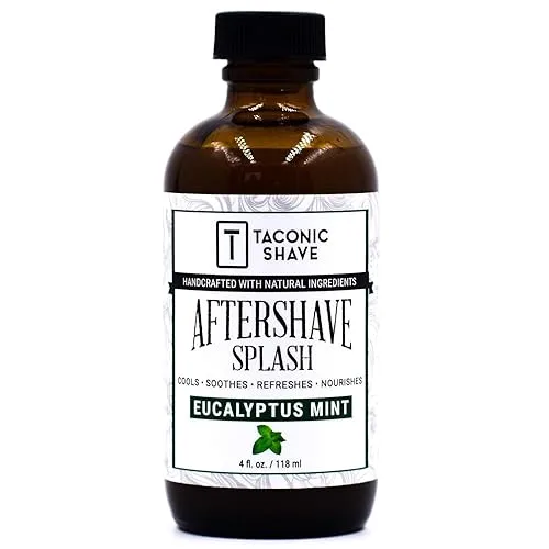 Eucalyptus Mint Aftershave Splash – Refreshing, Alcohol-Free Men’s After Shave