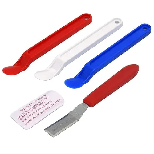 Scotty Peelers Label & Sticker Remover - 3 Plastic Red,