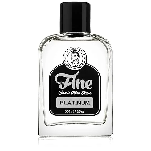 Mr. Fine Men's Aftershave - Platinum Fragrance, Soothing & Toning