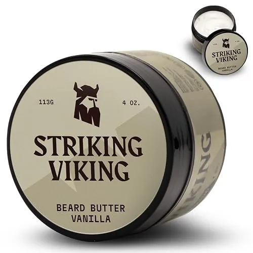 Striking Viking Beard Butter - Non-Greasy Moisturizer With Natural Ingredients