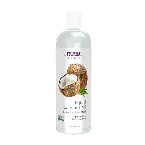 NOW Foods Solutions, Liquid Coconut Oil, Light and Nourishing, Promotes