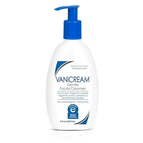 Vanicream Gentle Facial Cleanser with Pump Dispenser - 8 fl