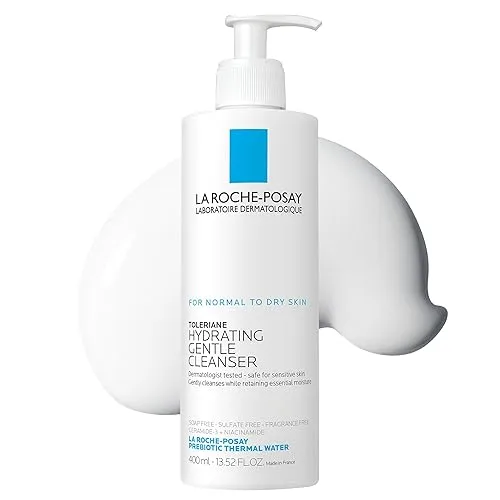 La Roche-Posay Toleriane Hydrating Gentle Face Cleanser, Hydrating Facial Cleanser