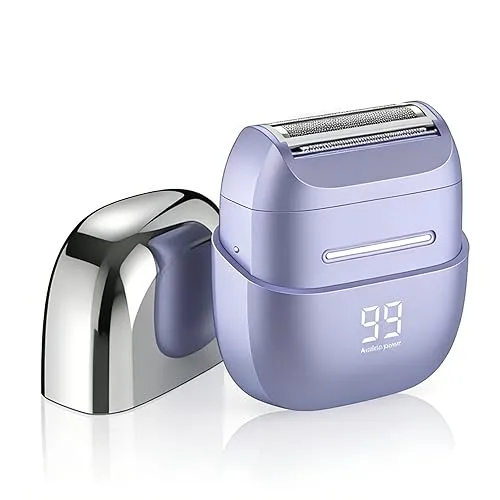 COSYBEE Pocket‑Sized Ladies’ Shaver– Lightweight Travel Trimmer, 7D Floating Foil