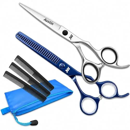 JW CRX Professional Hair Cutting Scissors & Thinning Shear Set