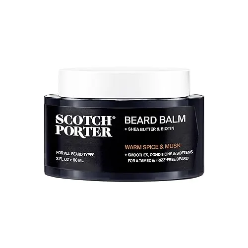 Scotch Porter Conditioning Beard Balm – Smooth, Shape, Moisturize &