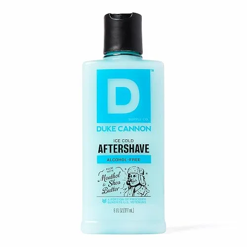 Duke Cannon Ice Cold Cooling After Shave Balm for Men