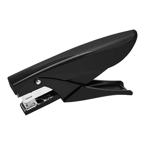Amazon Basics Hand Held Plier Stapler, 25 Sheet Capacity, Black
