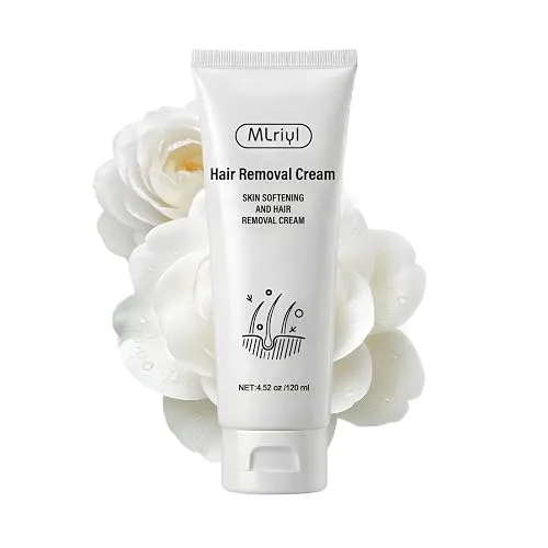 Body Hair Removal Cream for Women, Painless & Fast Acting