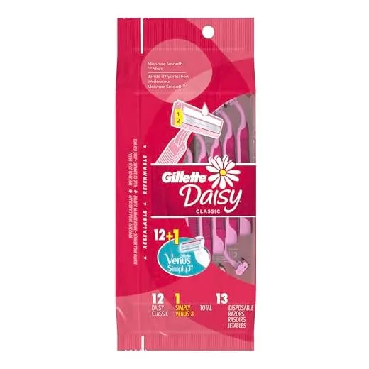 Venus Daisy Disposable Razors for Women