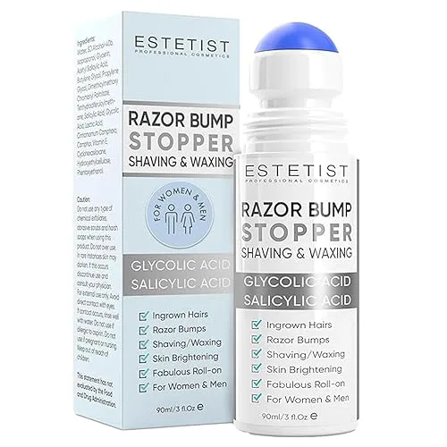 Razor Bump Stopper Solution for Ingrown Hair Skin Care Treatment