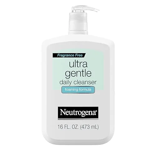 Neutrogena Ultra Gentle Foaming and Hydrating Face Wash for Sensitive