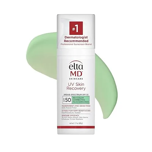EltaMD UV Skin Recovery Face Sunscreen with Zinc Oxide, All