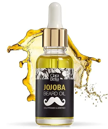 Jojoba Beard Oil: Unscented, Pure & Organic for Men -