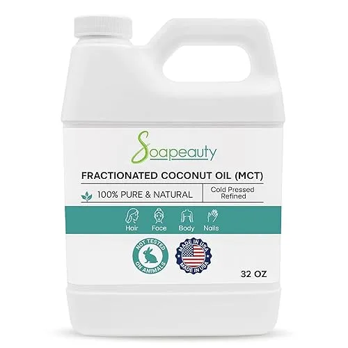 Soapeauty FRACTIONATED COCONUT OIL Cold Pressed Refined | 100% Natural