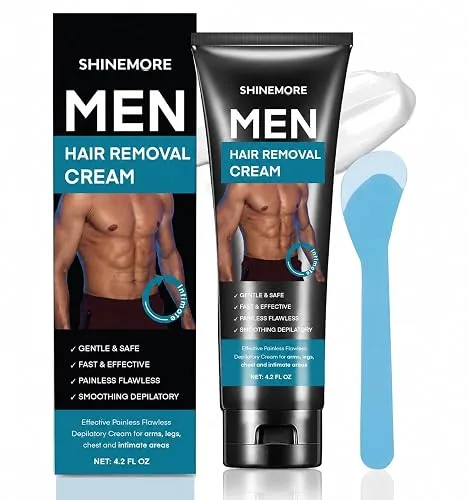 Intimate Hair Removal Cream for Men: Effective Painless Flawless Soothing