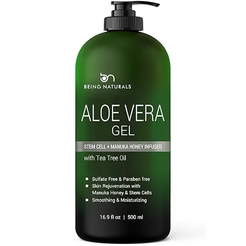 Aloe vera Gel - from 100% Pure Organic Aloe Infused