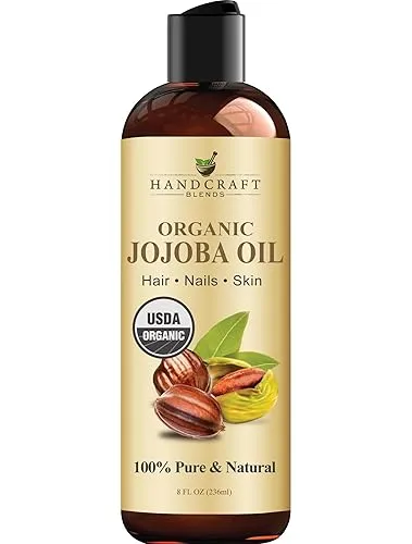 Handcraft Blends USDA Organic Jojoba Oil - 8 Fl Oz